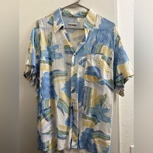 Vintage One of a Kind Lightweight Summer Casual Button Down